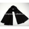 Hot Sale Factory Price Echarpe Lady Big Black Wool